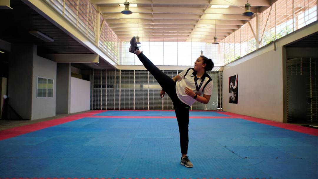 Paloma García Moctezuma en camino a consolidarse dentro del taekwondo mexicano