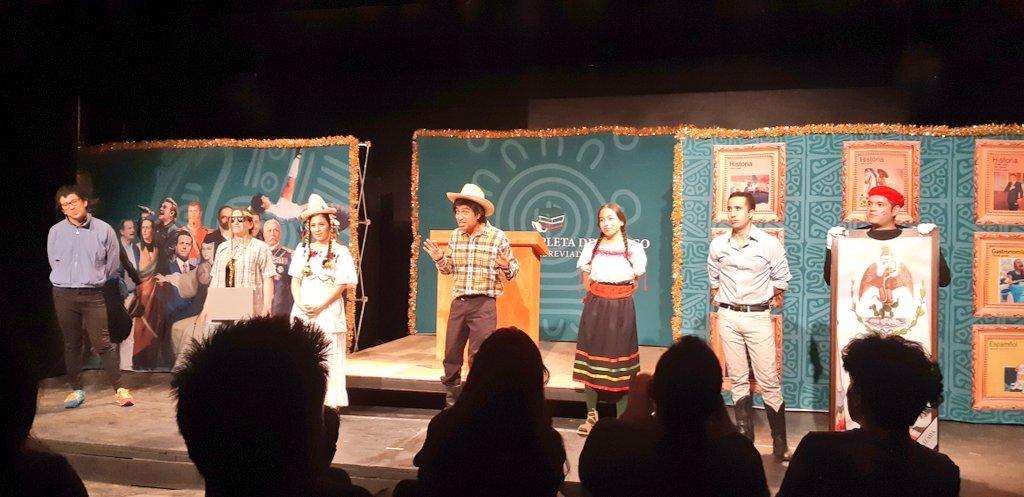 Hay teatro con la ‘Historia completa de México (pero abreviada)’ en La Fábrica