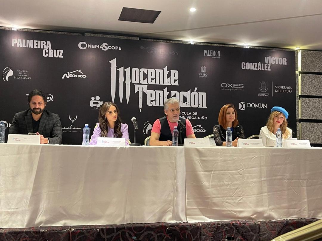 El cineasta queretano Dann Vega-Niño presentó su filme “Inocente Tentación”