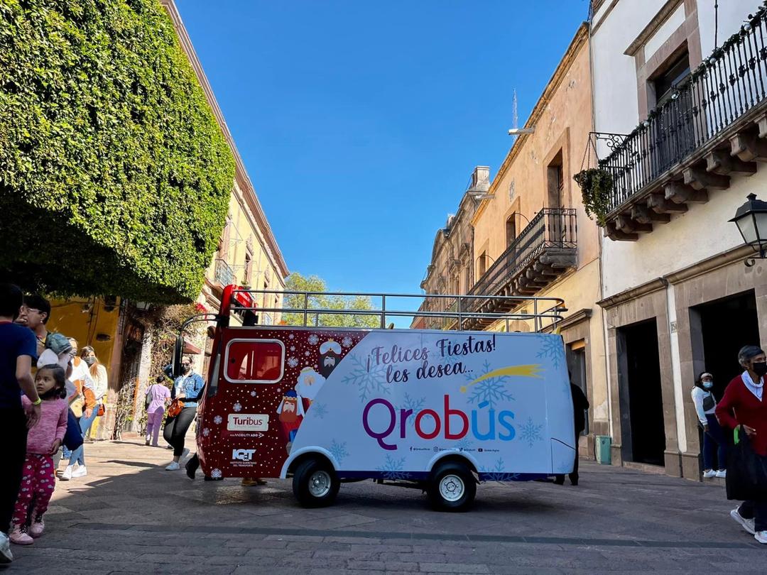 ¿Ya conoces el ‘Qrobusito’ del Centro de Querétaro?