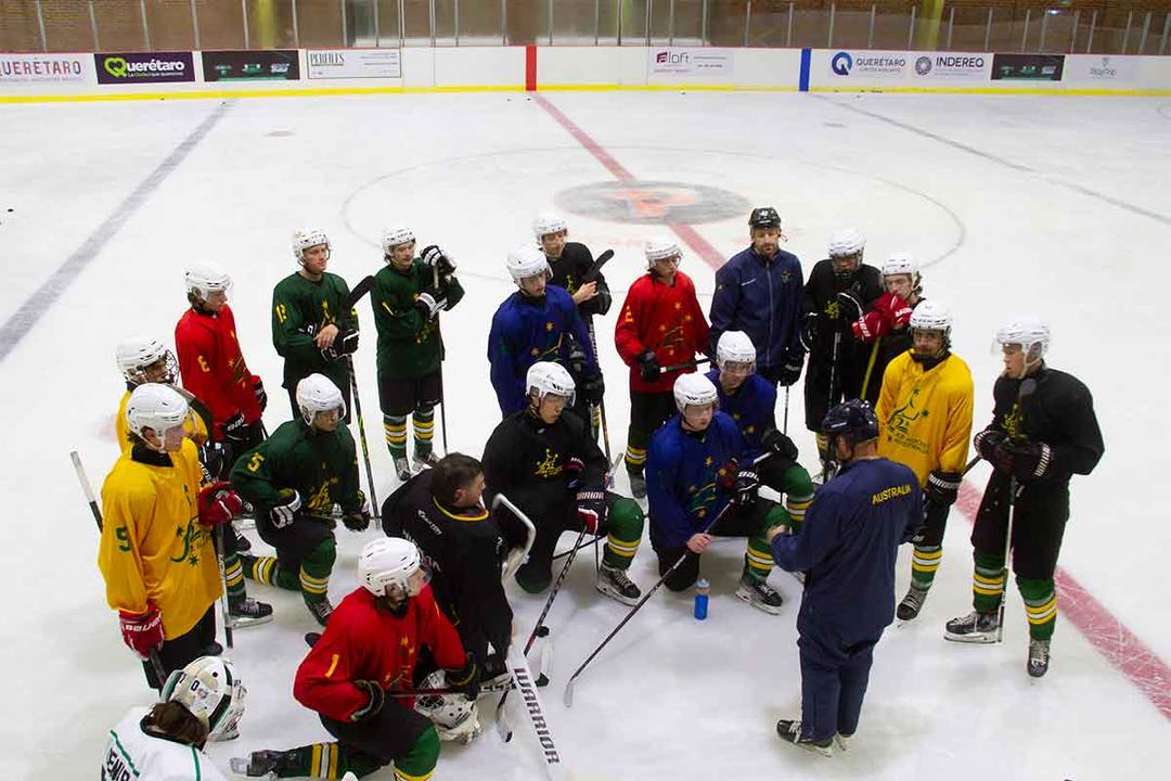 Entrenamiento de la selección de Australia