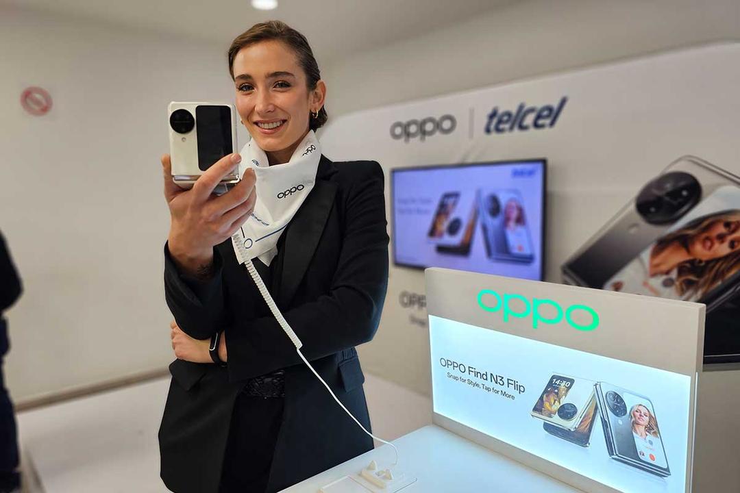 Teléfono celular OPPO Find N3 Flip llega a Querétaro