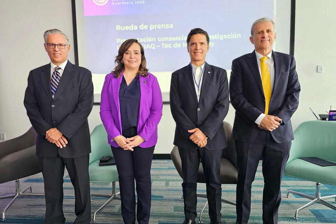 Consorcio de investigación Tec de Monterrey-UAQ-UNAM