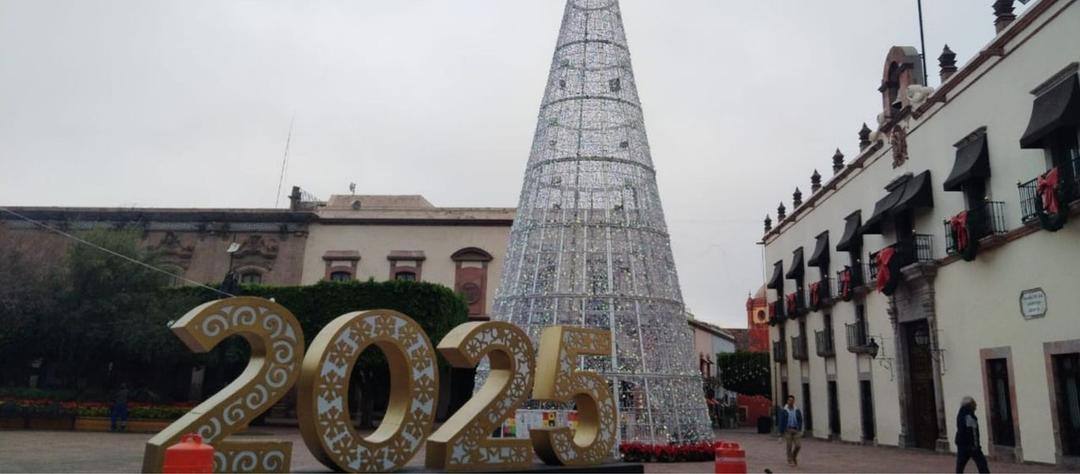 Un día frío de Navidad en Querétaro