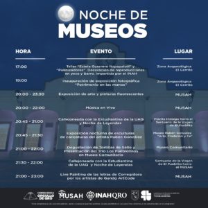 “Noche de Museos” en Corregidora