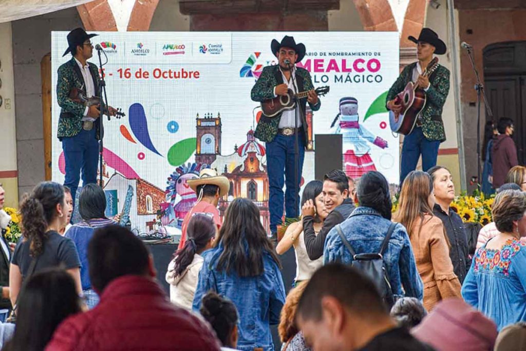 Festival en Amealco por el cuarto aniversario como Pueblo Mágico