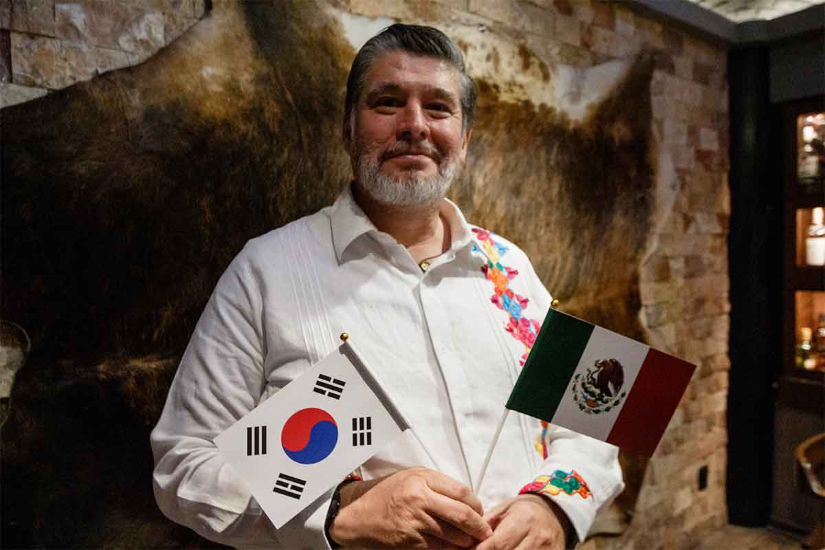 El nuevo embajador de México en Corea del Sur nos cuenta sus objetivos. / Foto: Carlos Curiel.