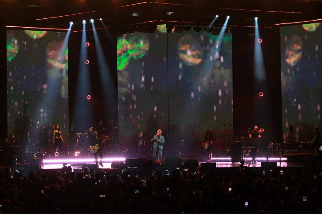 Lleno total en el concierto de Alejandro Sanz en Querétaro