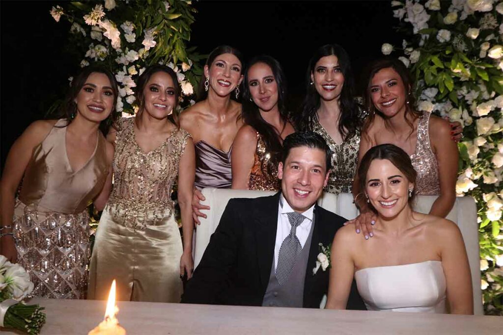 Rodrigo Monsalvo y Ana María Camacho viven boda de ensueño