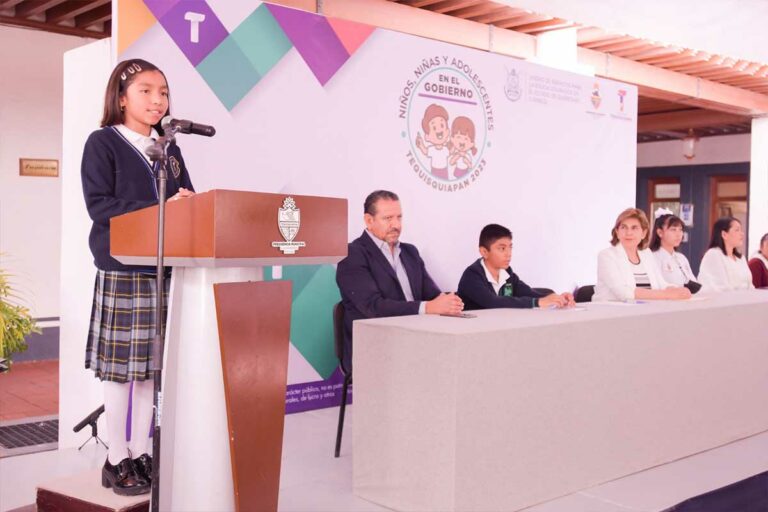 Nombra Tequisquiapan a su presidenta municipal infantil