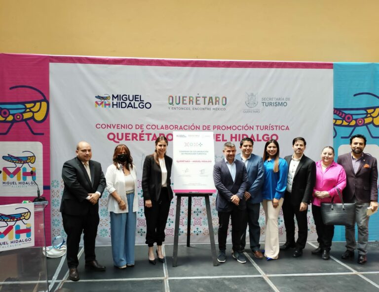 Querétaro firma convenio de promoción turística con la alcaldía Miguel Hidalgo de la CDMX