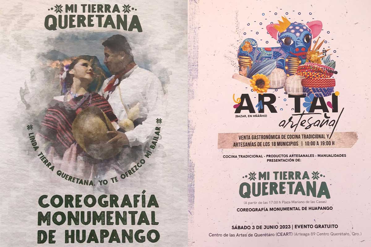 Mi tierra queretana, la coreografía monumental que exalta el huapango de Querétaro