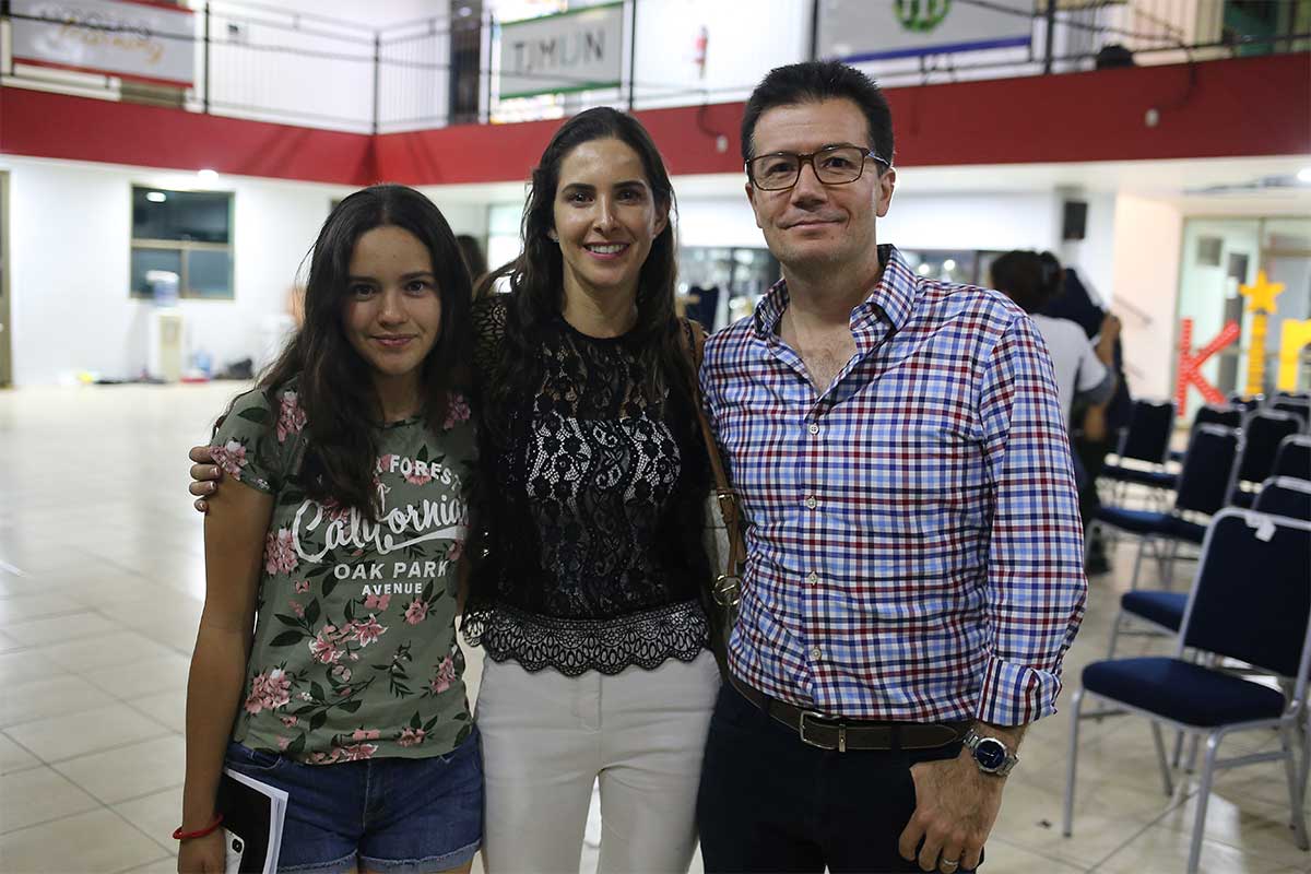 Ana Pau, Eduvina y Alejandro