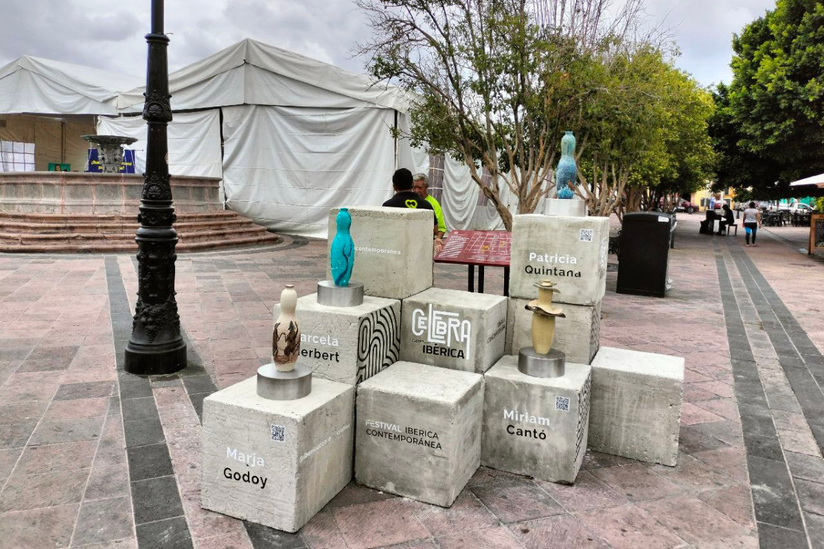 Promocionan el Festival Ibérica Contemporánea con arte plástico
