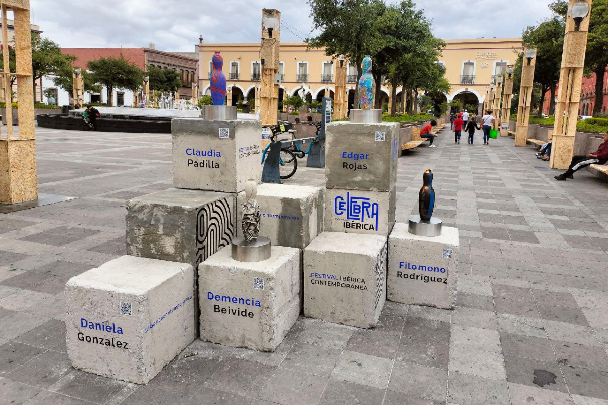 Promocionan el Festival Ibérica Contemporánea con arte plástico