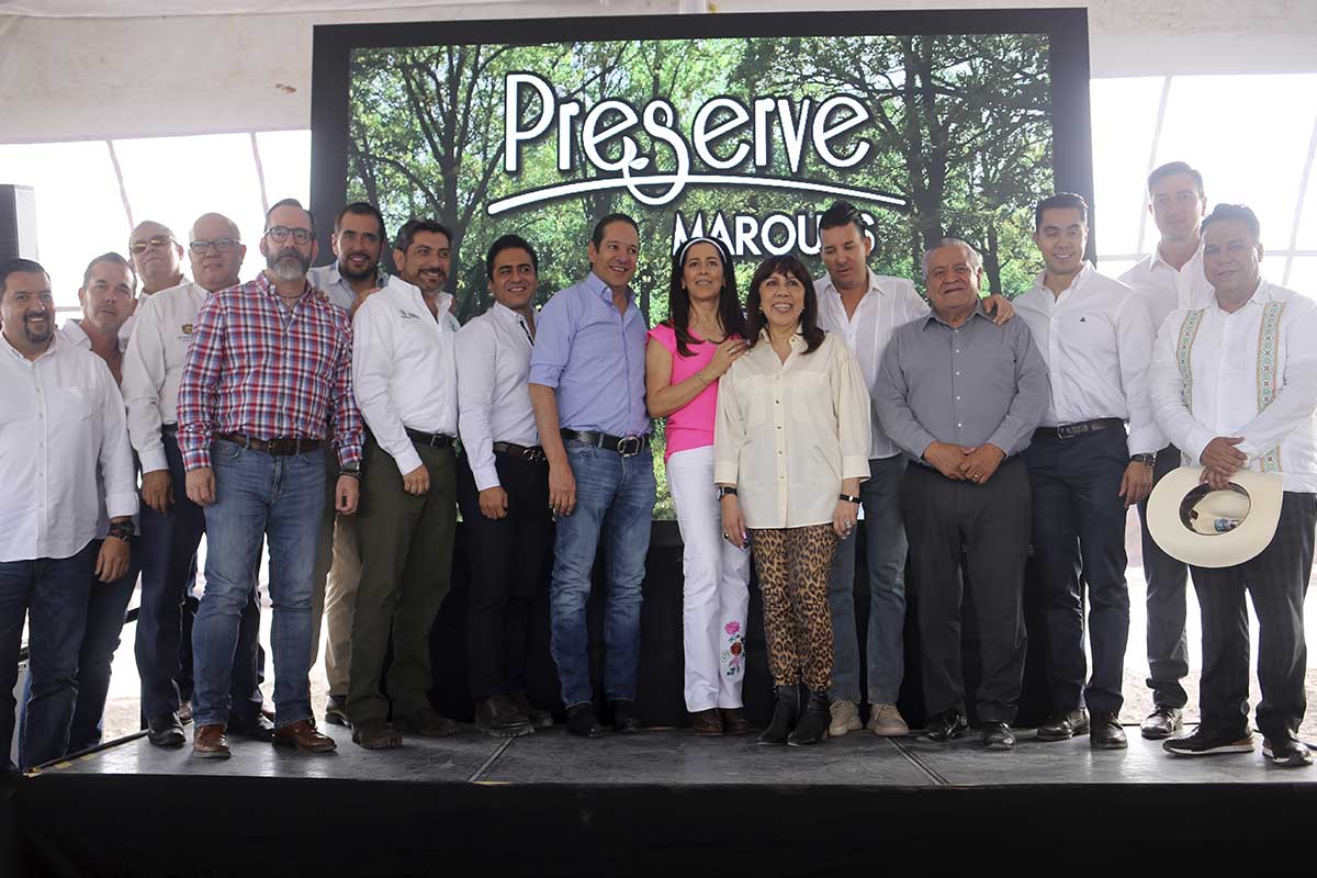 Ante distinguidas personalidades se celebró la presentación del desarrollo Preserve Marqués, un espacio para las familias./Foto: Armando Vázquez.