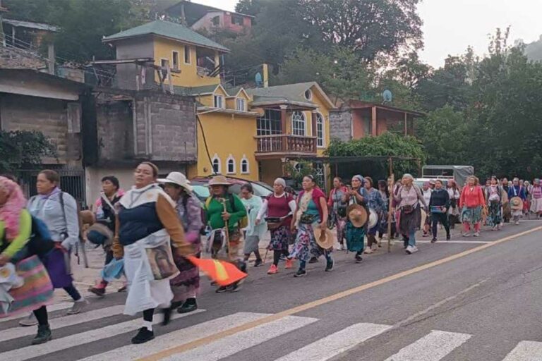 Se espera que los peregrinos que van a pie al Tepeyac, lleguen a San Juan del Río el próximo domingo.