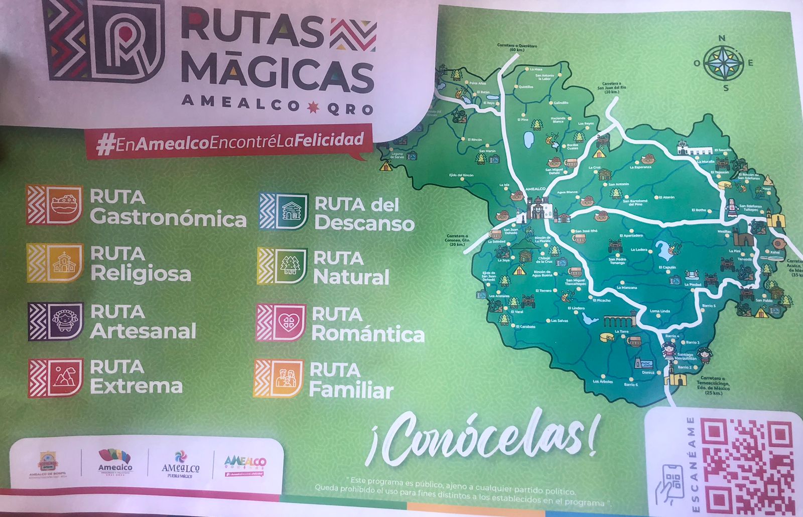 Amealco presenta Rutas Mágicas, una nueva alternativa turística en Querétaro