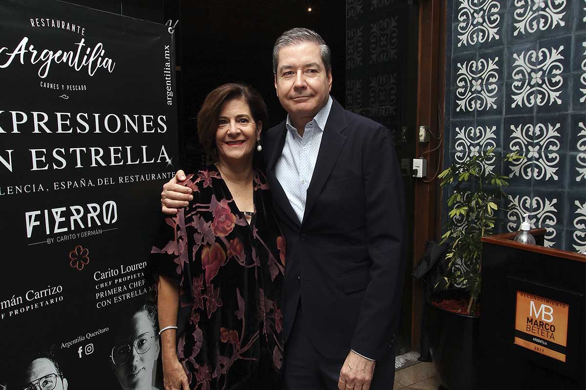 1 Chefs 'estrellas Michelin' muestran su cocina en Argentilia. Alejandra y Guillermo González.
