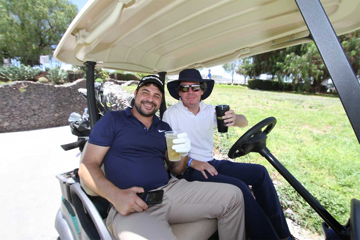 17 Golf por los 'Líderes del Mañana'. Miguel Nery y Andres Lomelí.