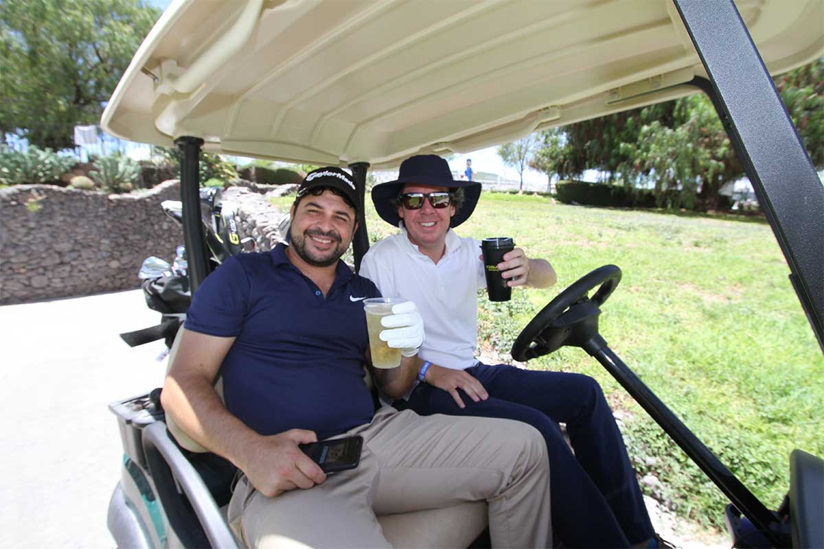6 Golf por los 'Líderes del Mañana'. Gabriel Marroquín y Mario Islas.