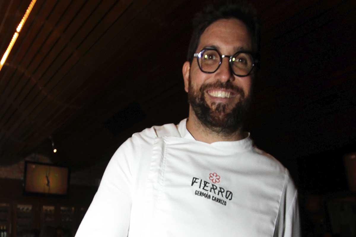 7 Chefs 'estrellas Michelin' muestran su cocina en Argentilia. Chef Germán Carrizo.