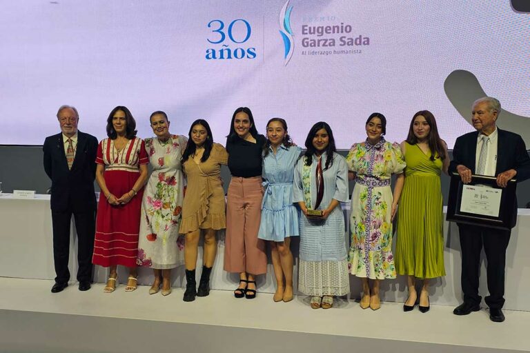 10 Tecnológico de Monterrey premia a líderes sociales. Ganadores del Premio Eugenio Garza Sada 2023.