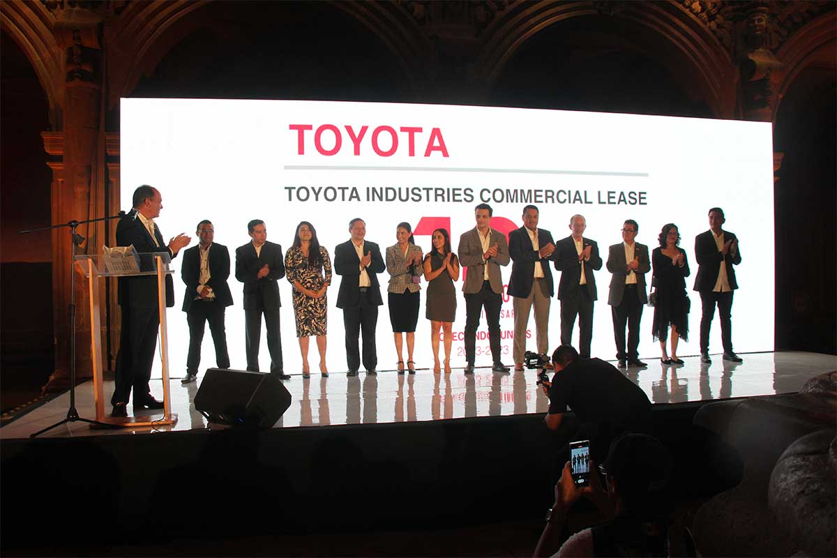 Equipo de Toyota Industries Commercial Lease celebró sus diez años de operaciones. / Foto: Alejandra Luján.