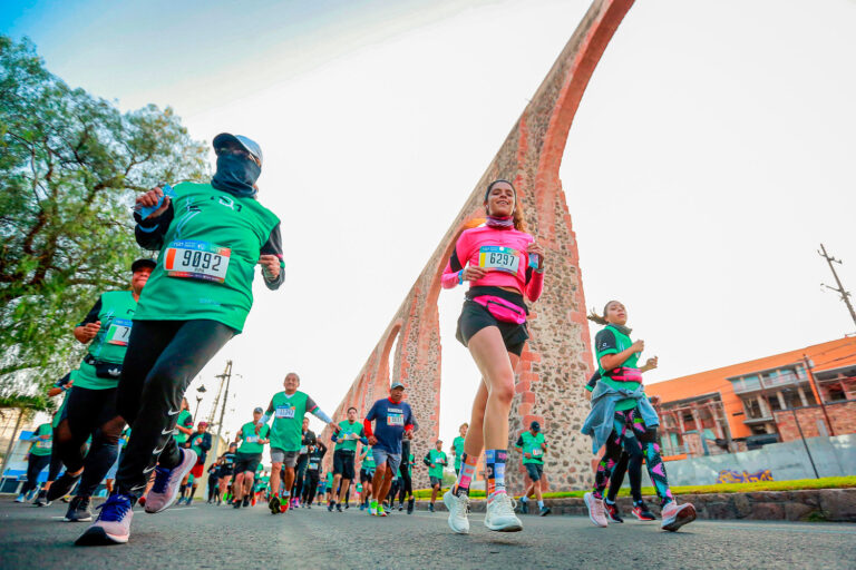 Autoridades y organizadores del evento presentaron pormenores de la logística para la fiesta deportiva del 1 de octubre, el Querétaro Maratón