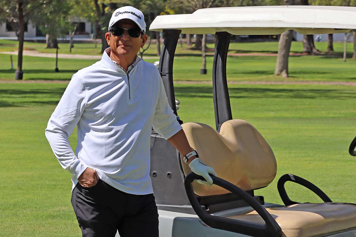 12 Golfistas juegan el torno más longevo. José Luis Fong.