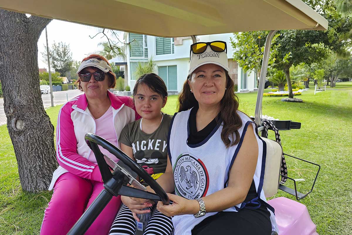 5 Continúa el legado en Torneo de Golf San Gil 2023. Carmen García, Marisol Olvera y Marisol Ayala