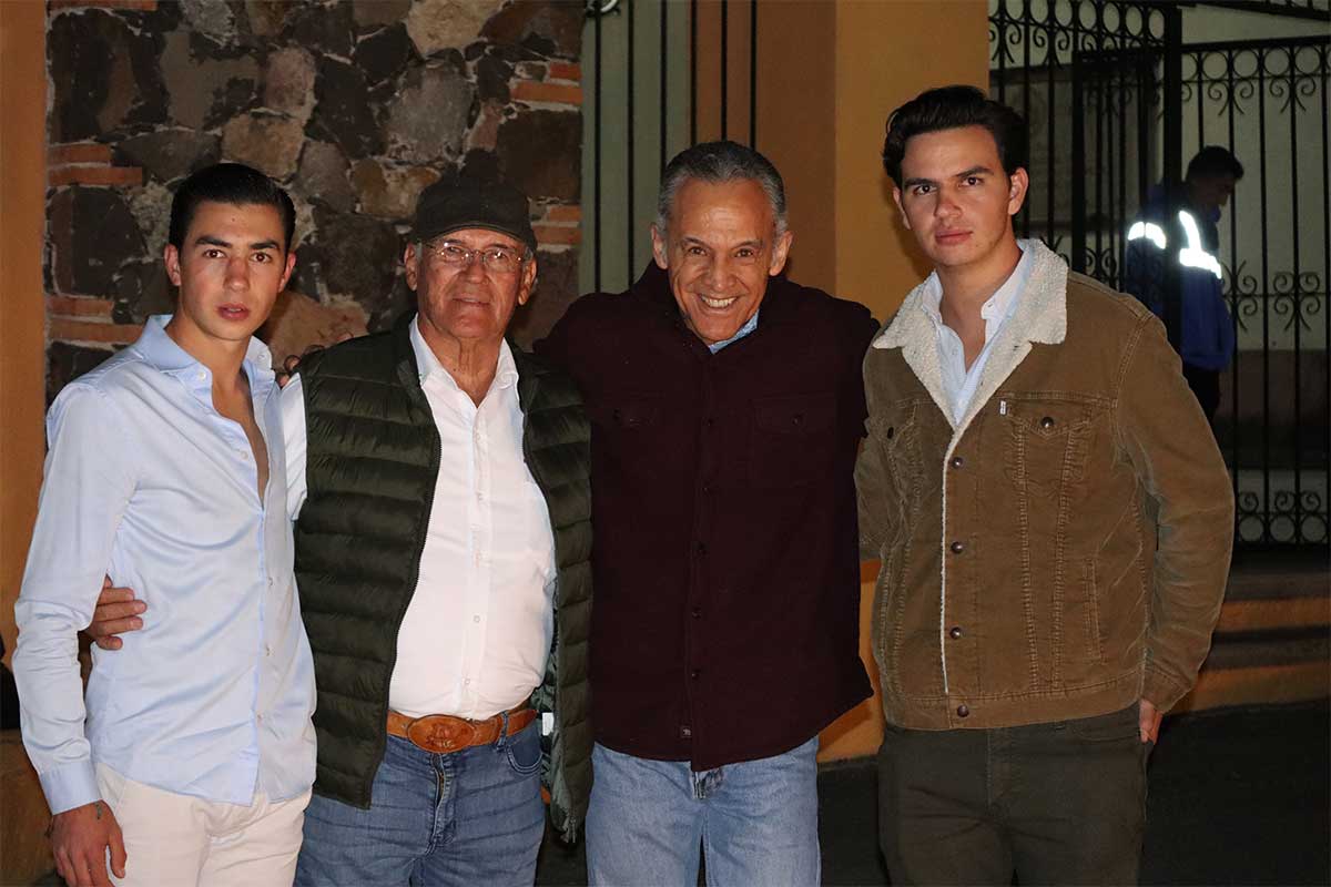4 Pablo Hermoso de Mendoza, la despedida de un grande. Bruno Aloy, matador Ricardo Vielma, Daniel Caballero y Giovanni Aloy
