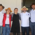 9 Petricor, una cocina con sabores eternos. Chef Rodrigo Garnica, Sommelier Adriana Castro, Chef Diana Alfaro, Chef Aarón Chávez y Fernando Sánchez