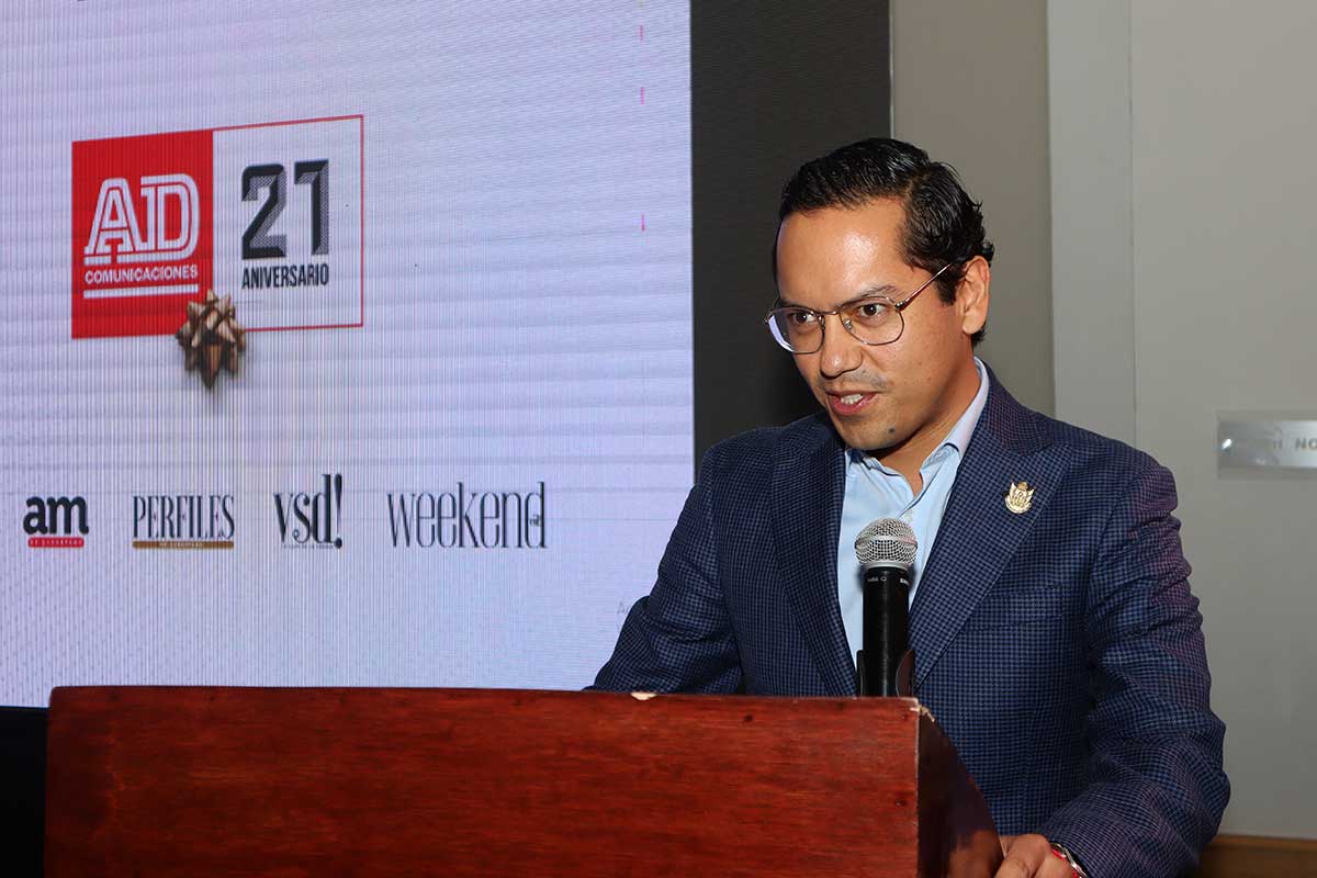 15 AD Comunicaciones: 21 años de evolucionar la información en Querétaro. Josué David Guerrero Trápala, secretario particular del gobernador de Querétaro