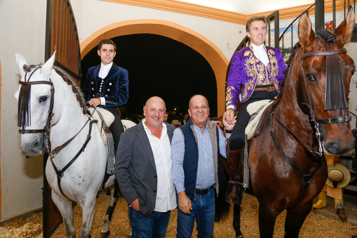 12 Los rostros de Weekend By VSD! 2023. Guillermo Hermoso de Mendoza, Juan Arturo ‘El Pollito’ Torres Landa Urquiza, Héctor Slim y Pablo Hermoso Torres Landa