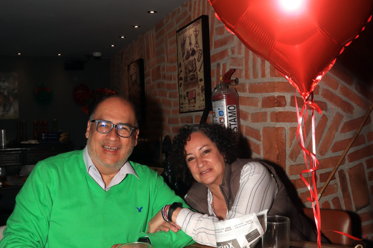 12 La cita perfecta en San Valentín. Juan Carlos Cuellar y Lucía Hernández