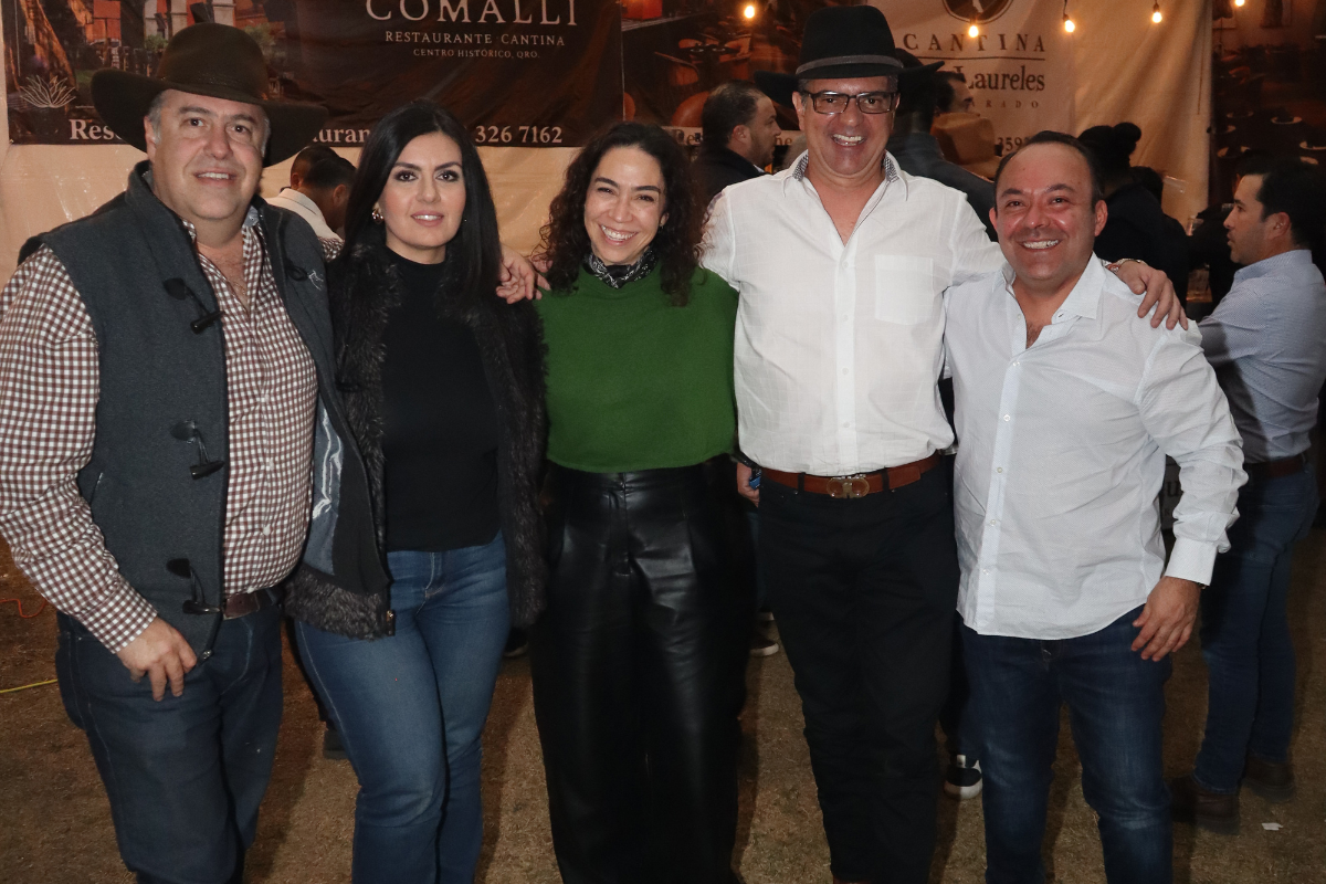 17 Juriquilla abre el 2024 con corrida de toros de lujo. Jorge Alcocer, Paola Fernández, Patricia Zamora, Roberto Fierro y Edgar López