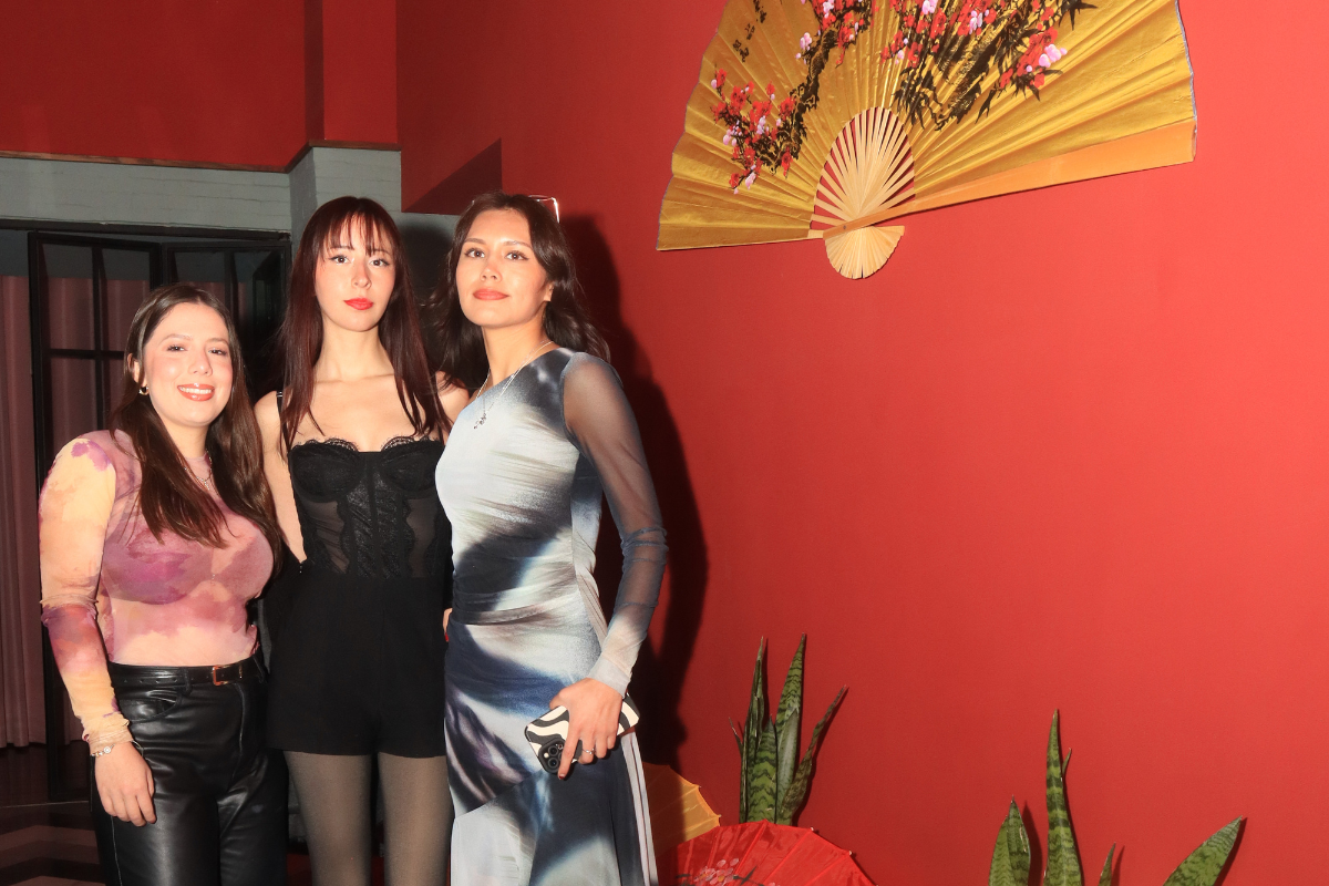 17 Llega el Festival de Sabores Asiáticos. Macarena Soto, Paola Pacheco y Alexa Sánchez.
