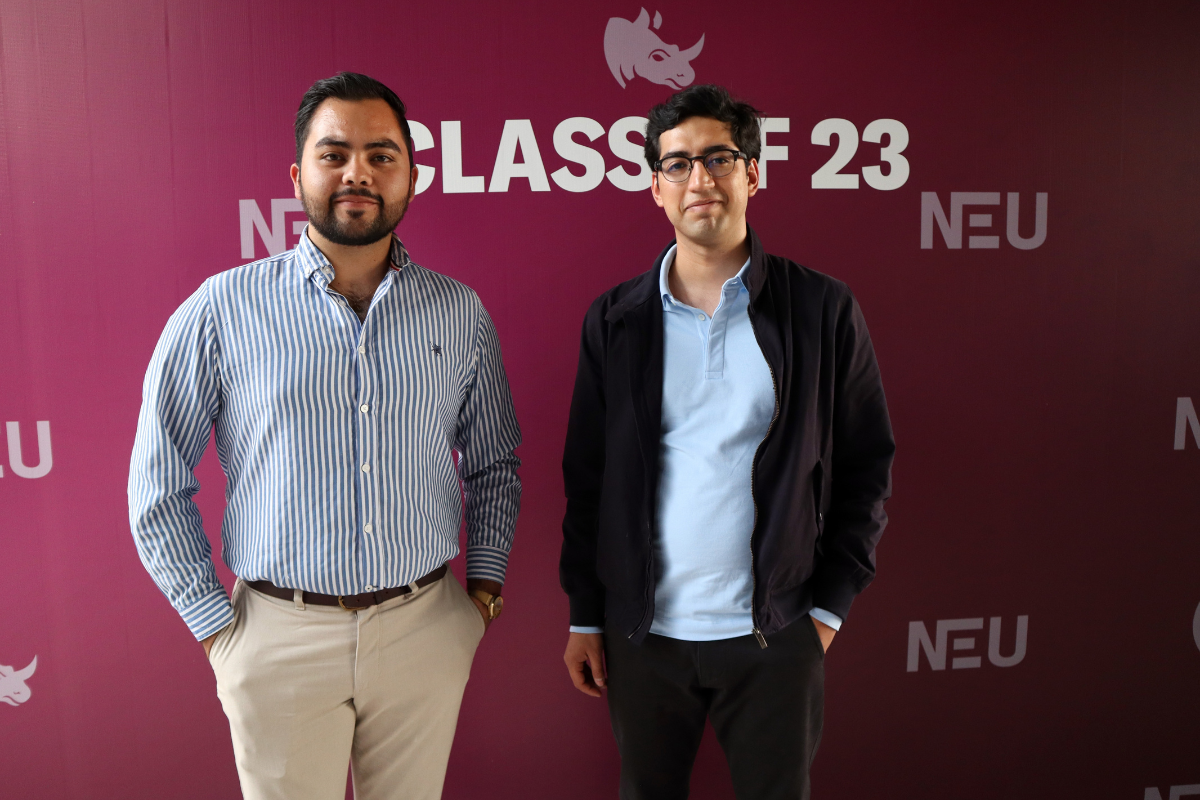 4 New Element University gradúa a su segunda generación. Alejandro Morales e Ignacio Alcaraz