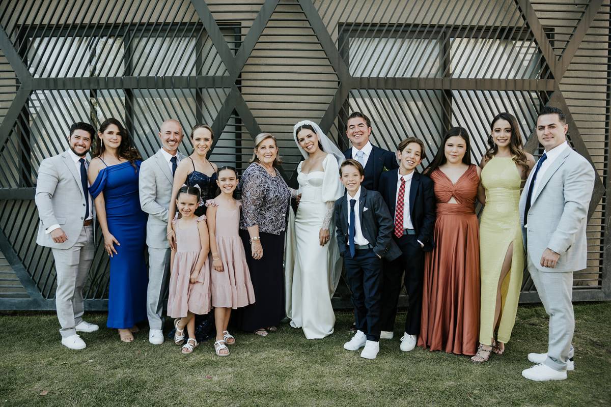 1 Boda Toscana de Jesús y Fernanda. Familiares y amigos acompañaron a los novios en esta boda mágica y única