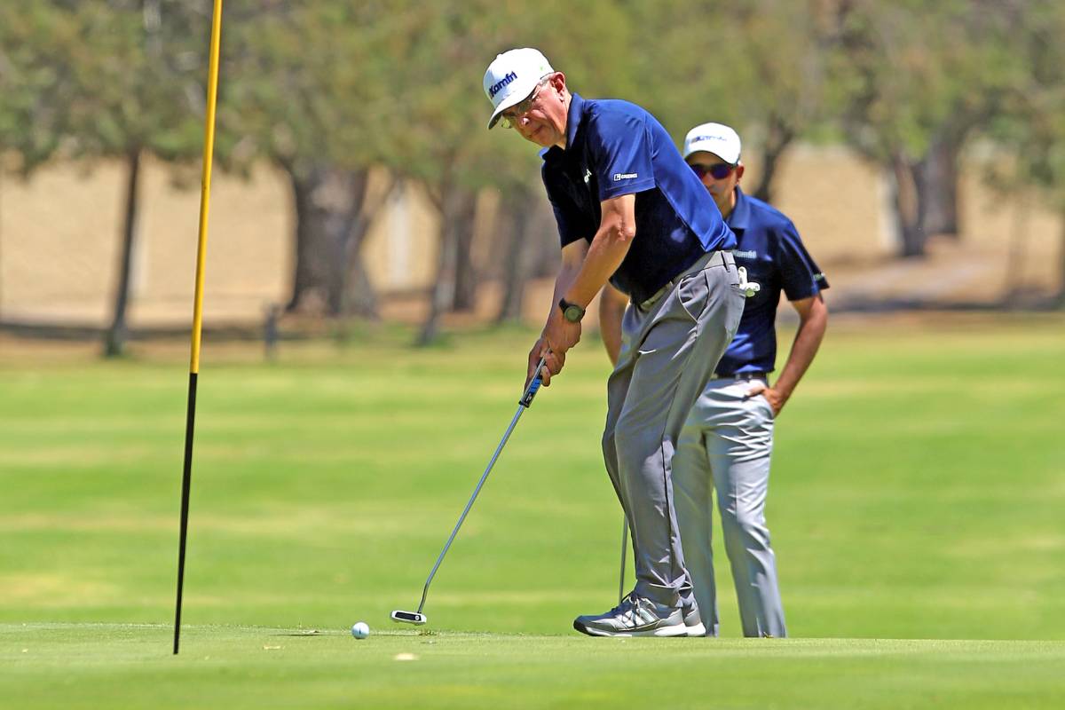 14 Golfistas compiten en el torneo de Semana Santa. Juan Antonio Chimés