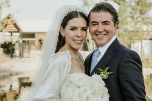Al más puro estilo italiano, Jesús Godínez Charles y Fernanda Rodríguez celebraron su boda. / Foto: Diana Rubio.