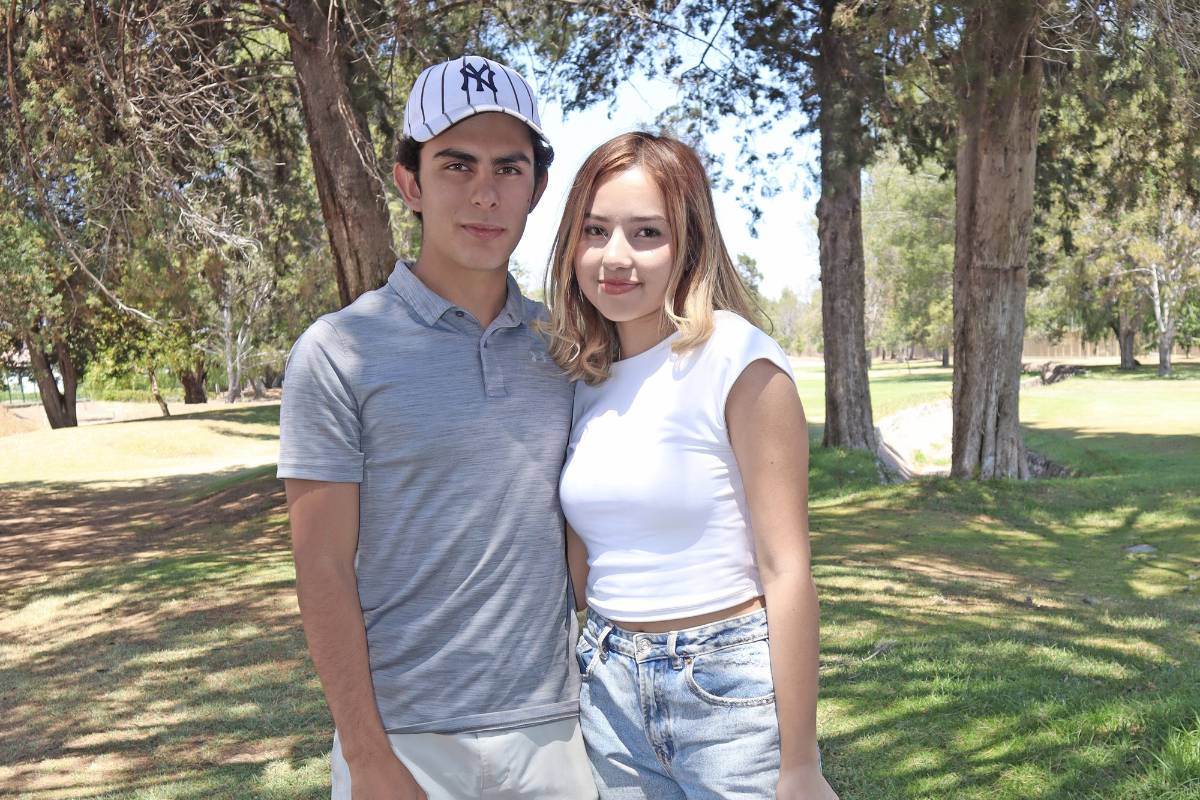 6 Golfistas compiten en el torneo de Semana Santa. Diego Espejo y Aranza Reyna