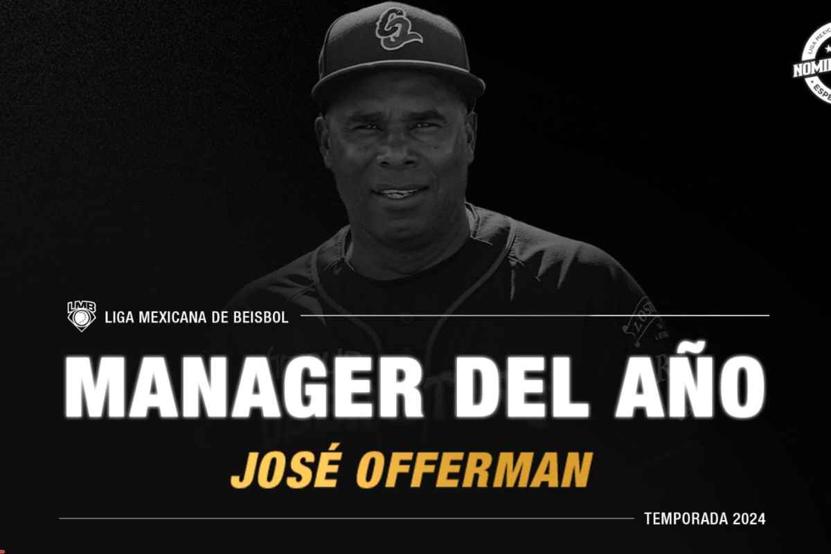 Josse Offerman es el Manager del Ano en la Liga Mexicana de Beisbol