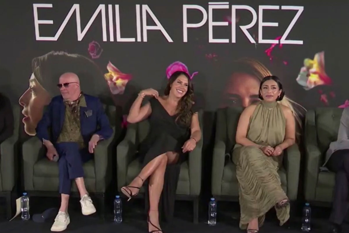 Director y protagonistas de la cinta Emilia Pérez hablaron en rueda de prensa sobre la polémica generada