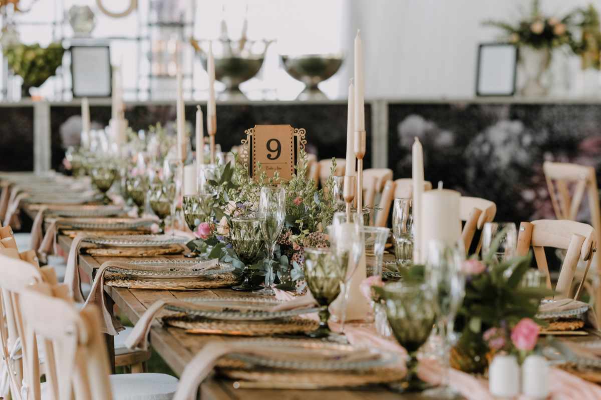 Como organizar las mesas en tu boda