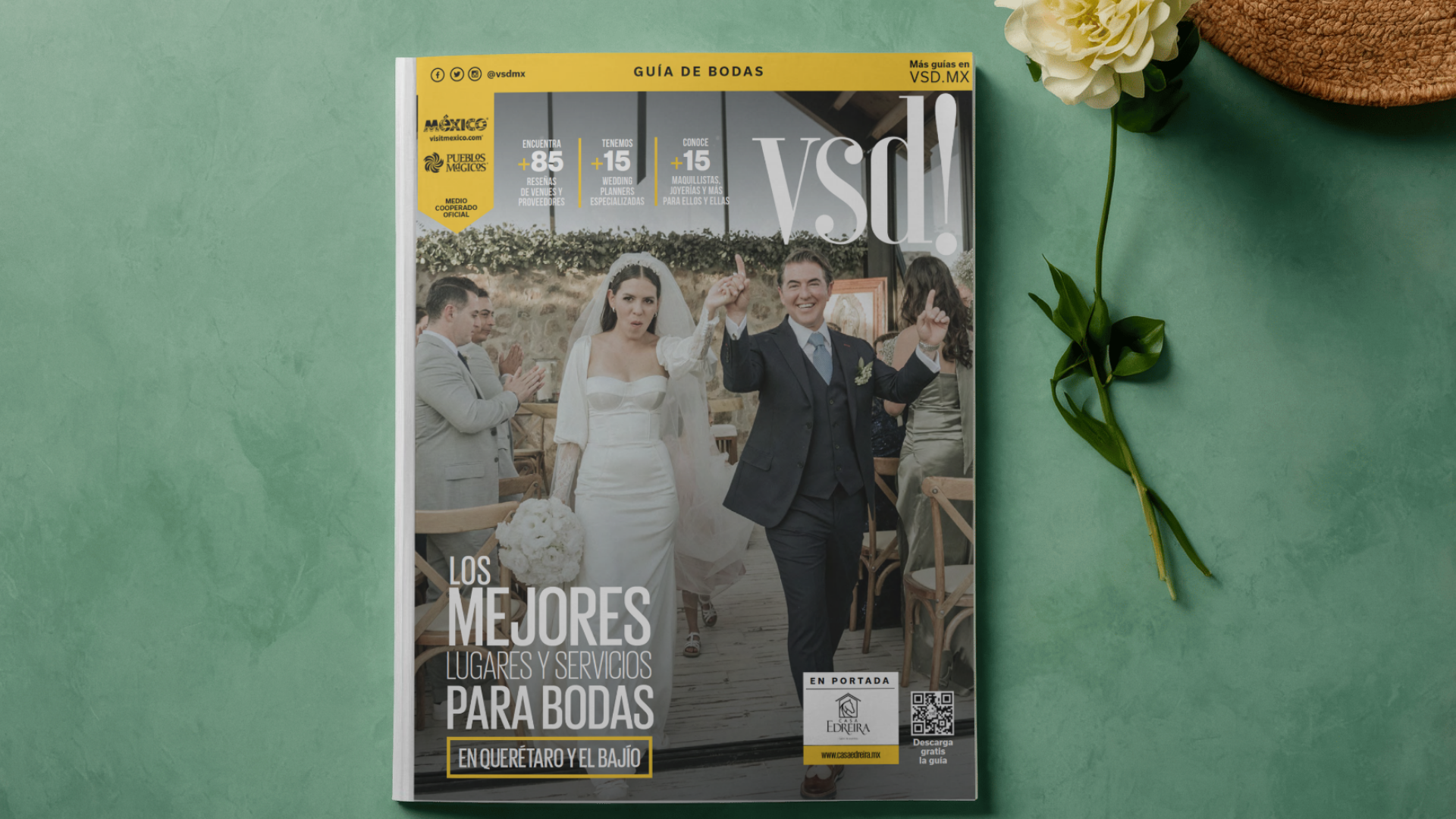 Descarga gratis la Guía de Bodas VSD! y descubre por qué Querétaro es el tercer destino de turismo de romance en México.