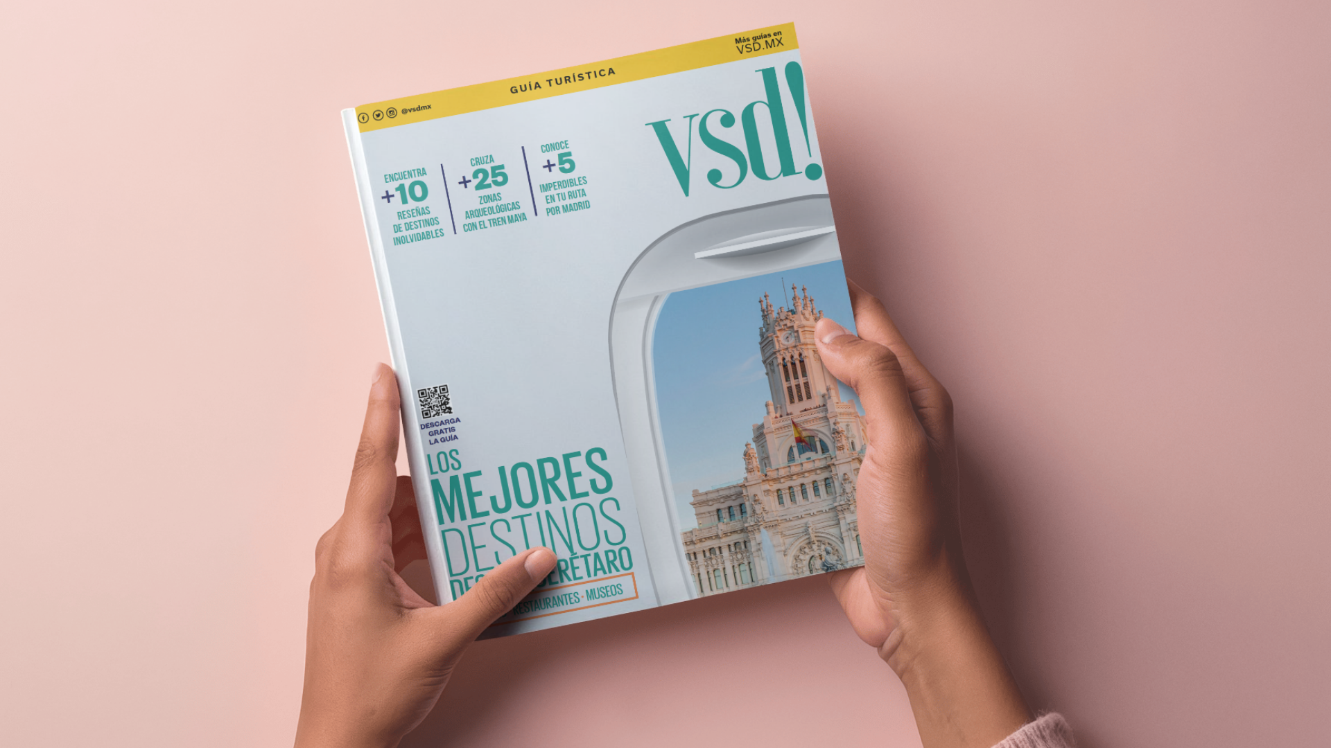La nueva Guía Turística VSD! "Los Mejores Destinos desde Querétaro" , una publicación que nace con el objetivo de inspirar y acompañar al viajero queretano en sus rutas por México y el mundo