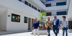 Enrique Vega Inaugura el Colegio Oakland